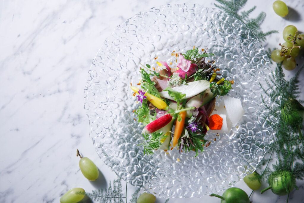 軽井沢の旬菜サラダ