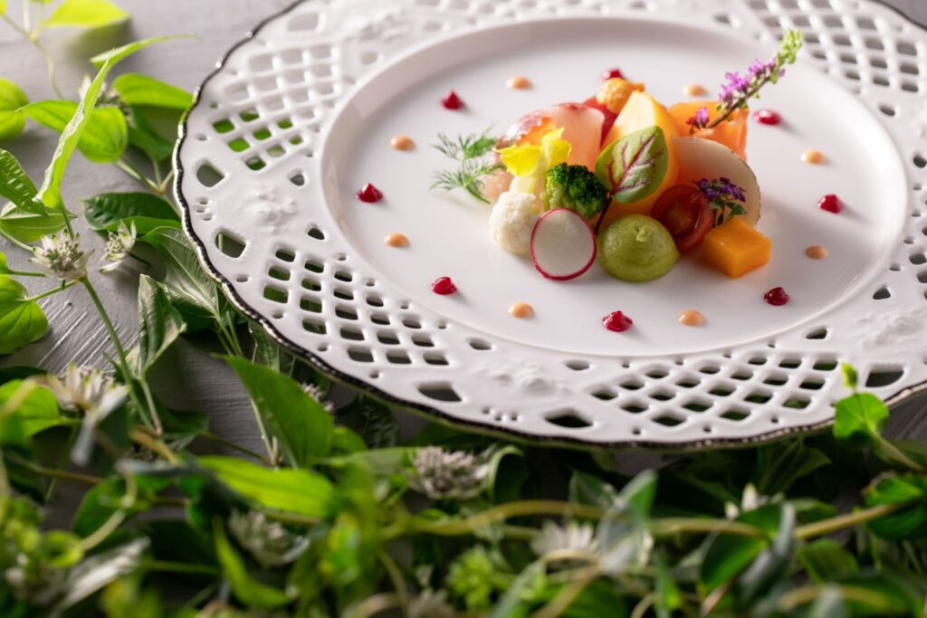 旬の野菜のテリーヌ