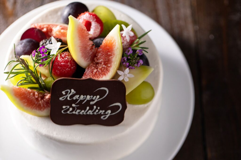 特別な日のケーキ