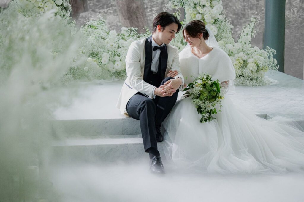 軽井沢の森で誓う愛