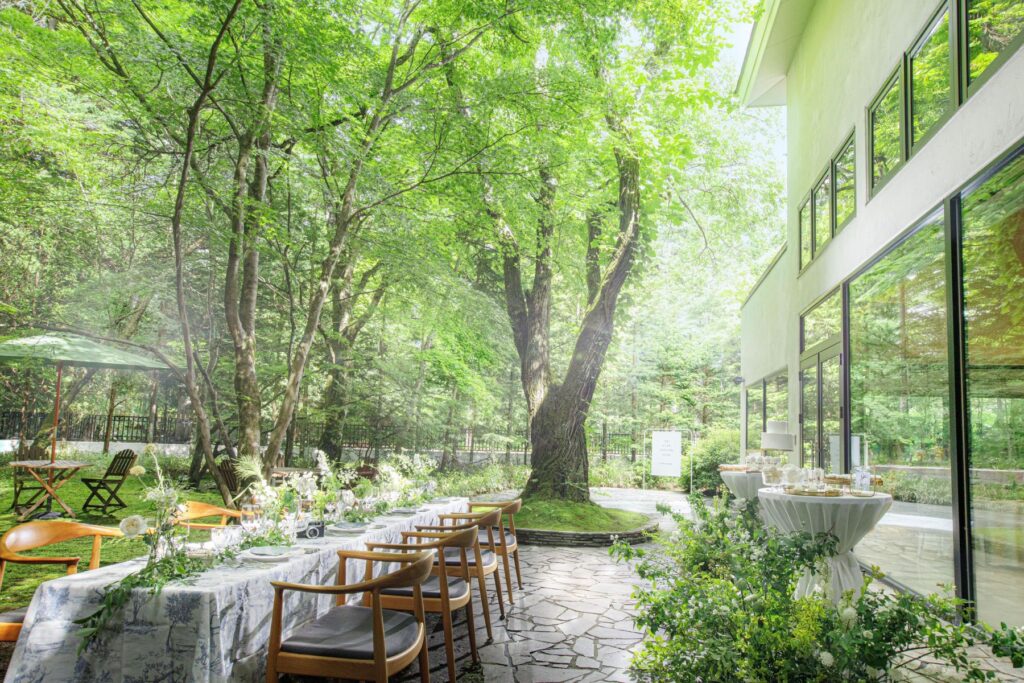 軽井沢邸宅貸切ウェディング