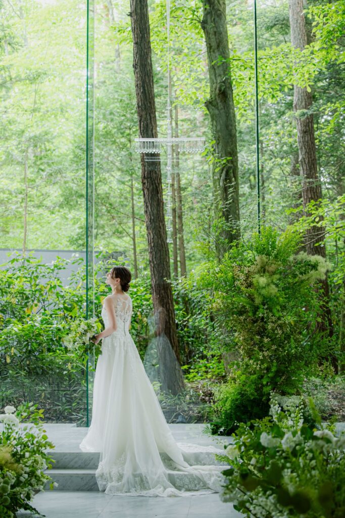 軽井沢の森の結婚式