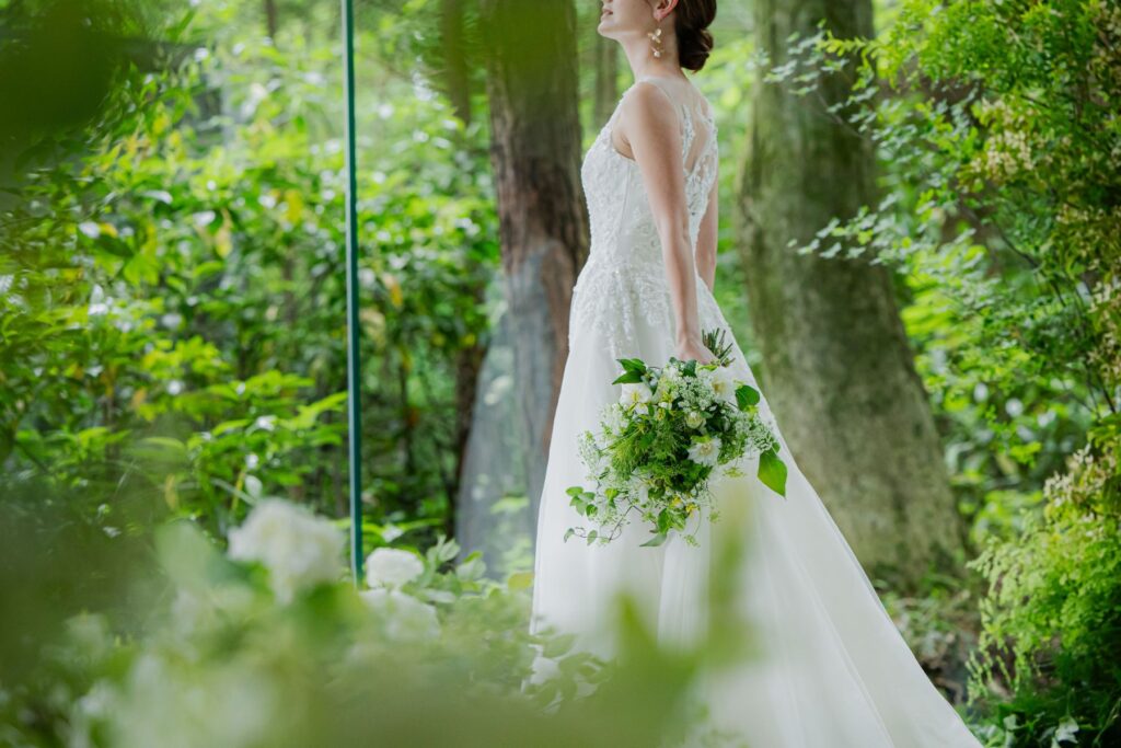 軽井沢の森で誓う