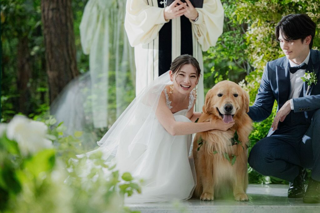 愛犬と叶える結婚式