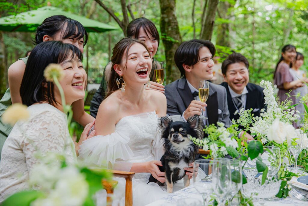 自然と笑顔が溢れる宴