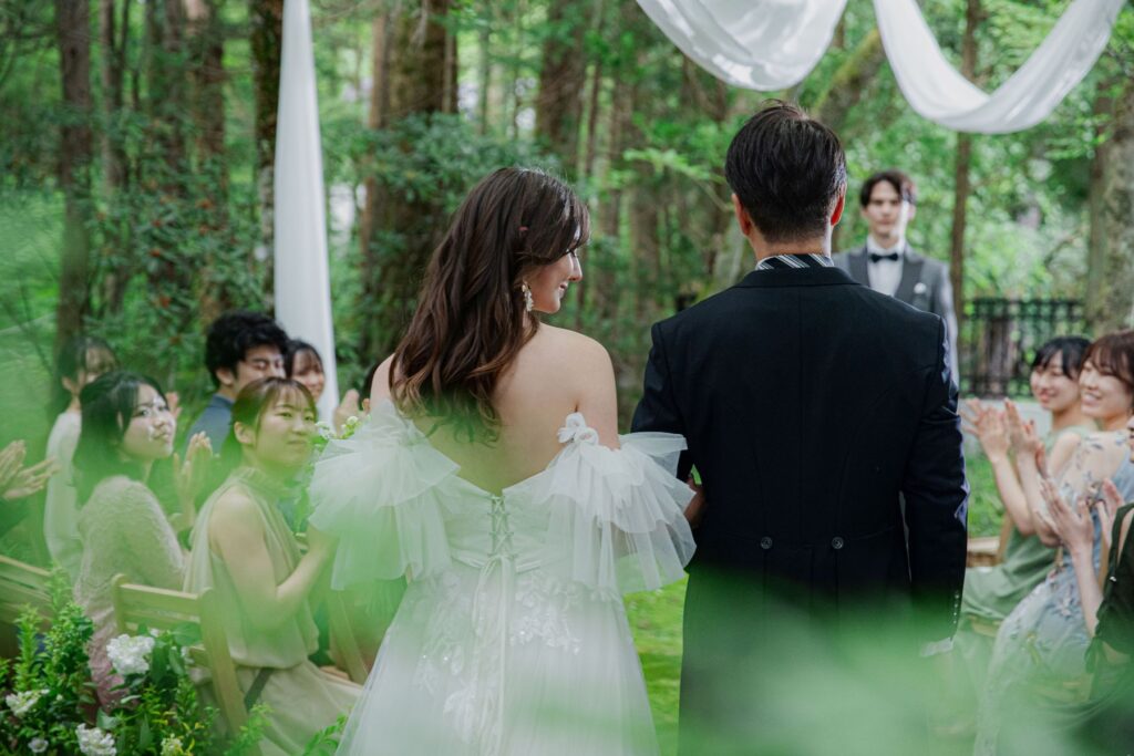 父と歩むバージンロード