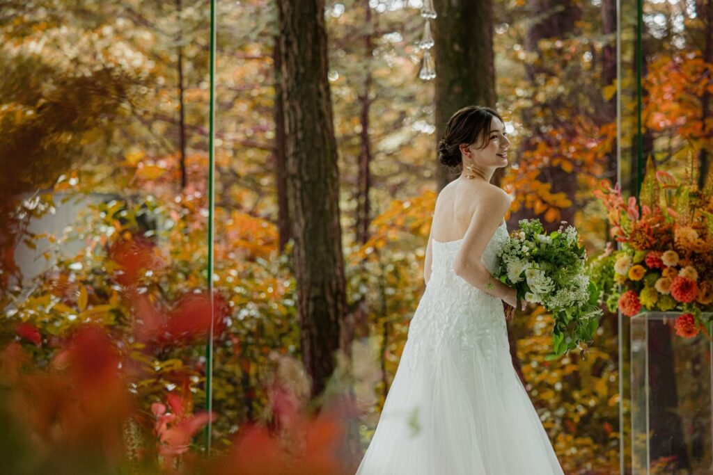 軽井沢の森で叶う秋婚