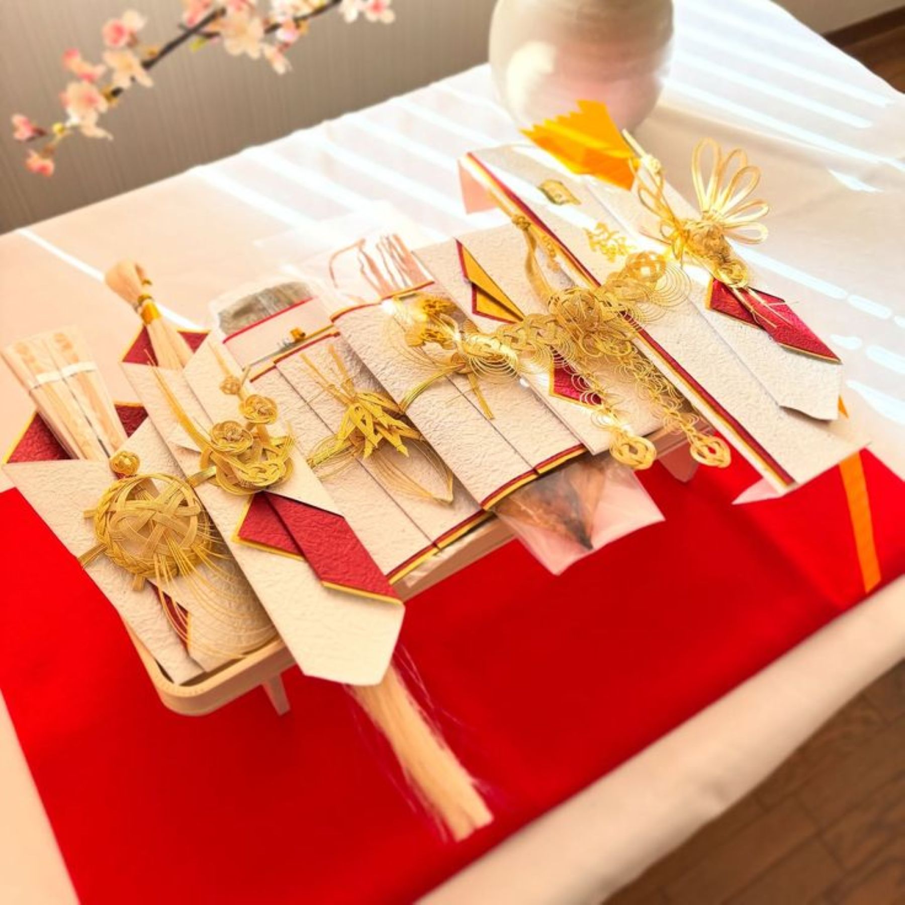 結納は両家の結びつきを深める儀式。軽井沢の優雅な個室で、伝統を重んじた正式な結納を行うことが可能です。