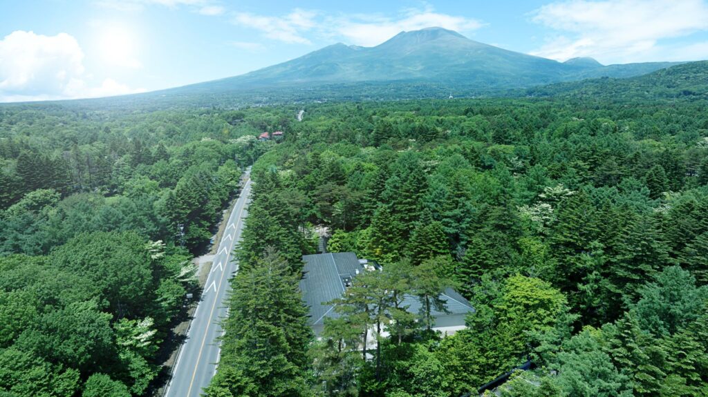 軽井沢の豊かな自然