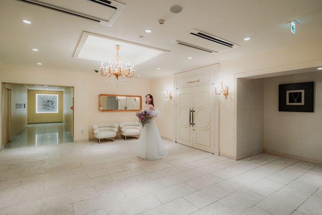 軽井沢結婚式ロビー