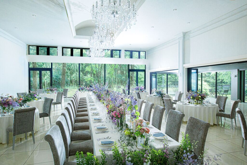 軽井沢の自然を感じる披露宴