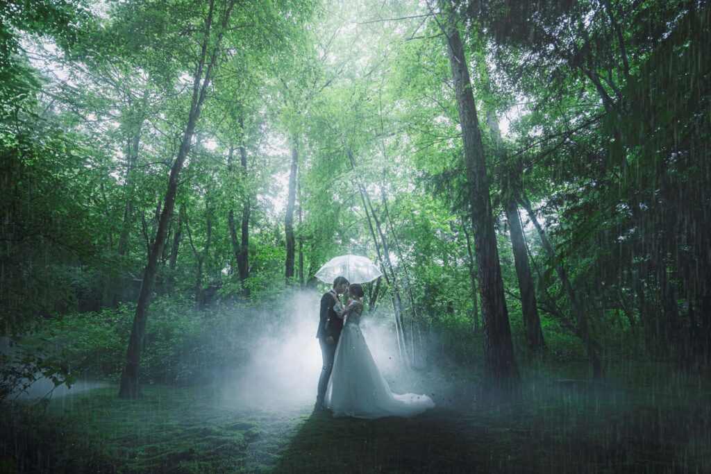 霧の森のウェディング