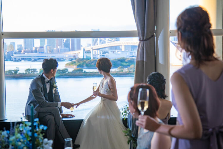 ◆地上33ｍ圧巻のロケーション×美食おもてなし少人数婚◆《2023年9～12月》10名様55万円