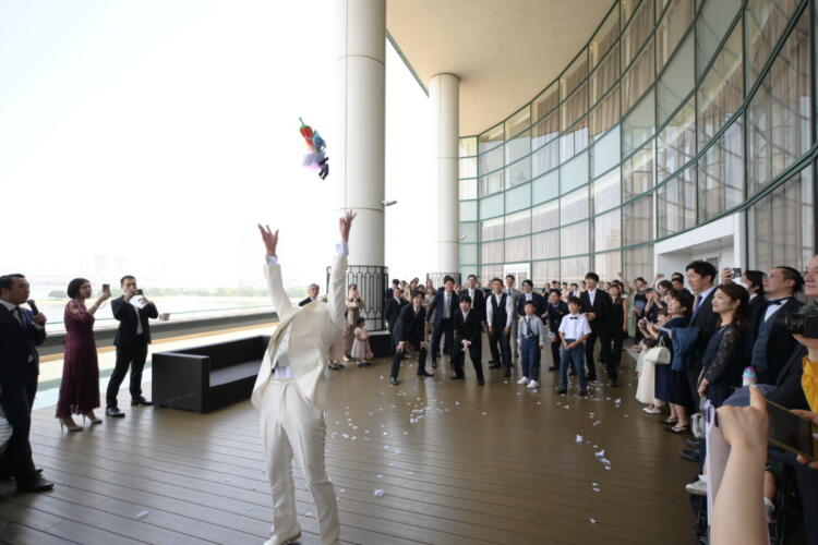 ぬいぐるみトス