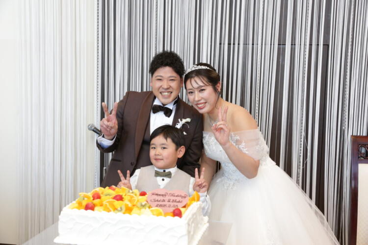 家族との思い出を結婚式で