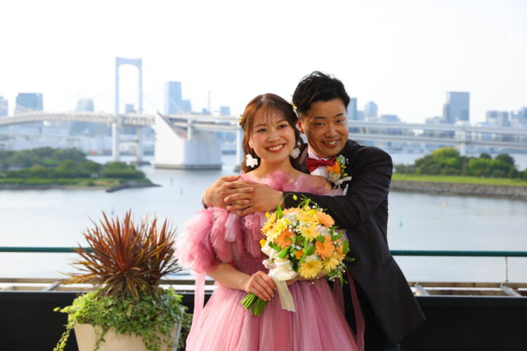 シティビュー一望テラス！おふたりらしさがぎゅっと詰まったWedding