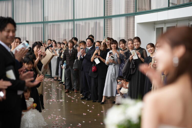 ガーデンウェディングならでは!開放感のあるガーデンで楽しめる演出