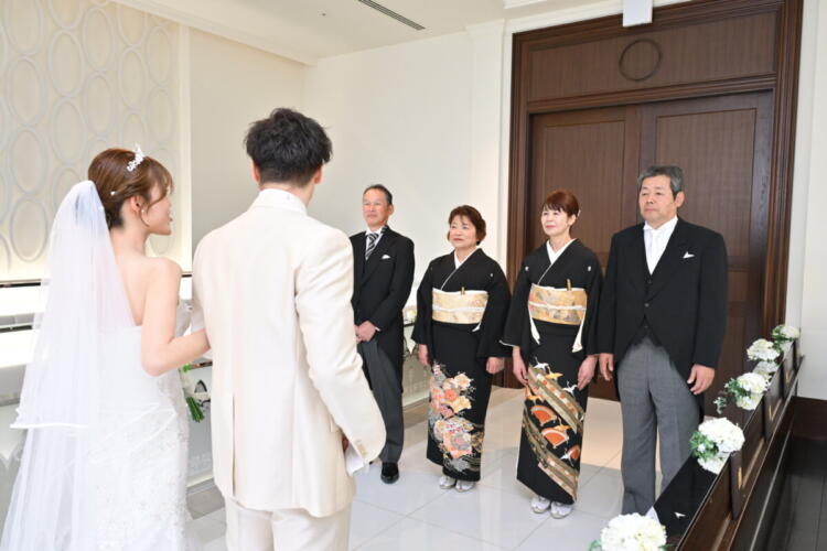 【結婚式写真に残したい】ご家族との大切な瞬間