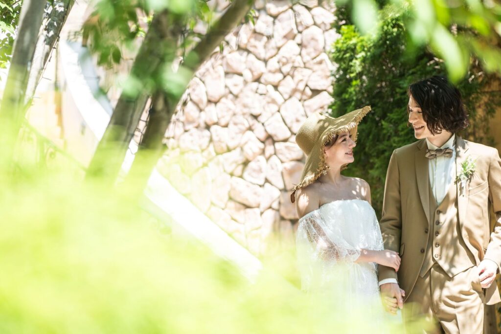 愛犬も家族！心温まるガーデンでの家族全員参加ウェディング。