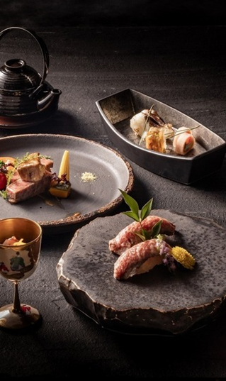 さいたま市結婚式場。アネーリ大宮の結婚式で提供される、醤油や味噌など和の調味料を使用した親しみやすい婚礼料理。