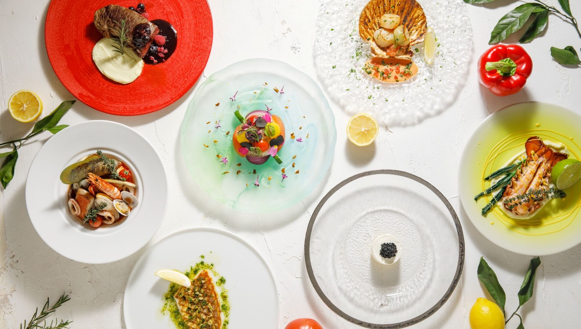 結婚式場アネーリ大宮。彩り豊かなお料理がご披露宴を彩ります。